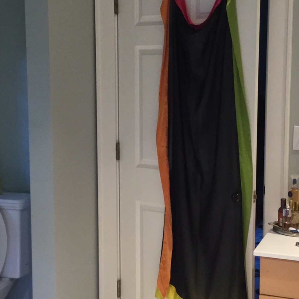 Gorgeous multi color beach wrap or scarf.